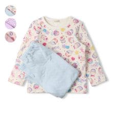 キッズフォーレ(Kids Foret)の【WEB限定】総柄キルト長袖パジャマ
