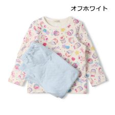 キッズフォーレ(Kids Foret)の【WEB限定】総柄キルト長袖パジャマ