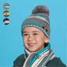 キッズフォーレ(Kids Foret)のＪＲ新幹線電車柄ニット帽