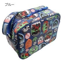 働く車・恐竜総柄通園バッグ