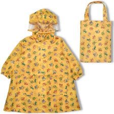 総柄レインコート