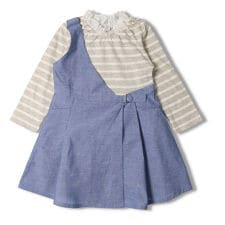 重ね着風ワンピース