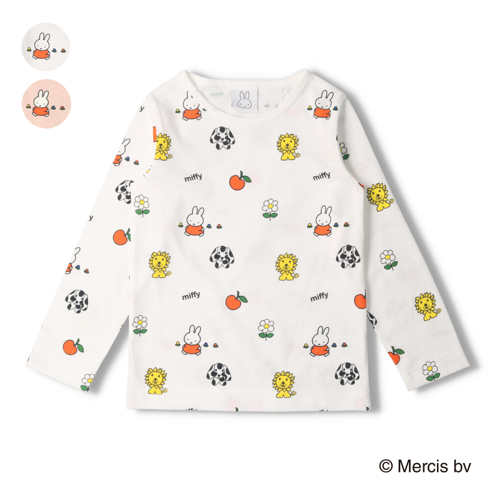 Miffy/ミッフィー】総柄長袖Ｔシャツ | ウィルメリー(WILL MERY