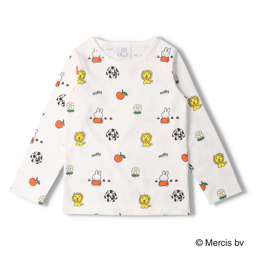 Miffy/ミッフィー】総柄長袖Ｔシャツ | ウィルメリー(WILL MERY