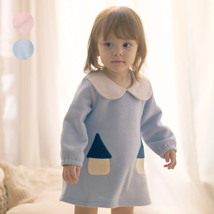 キッズ♡ガールズ♡女の子♡ワンピースとスカートのおまとめ♡ 柔らか裏毛チェック柄スカートワンピース | キッズズー(kid's zoo