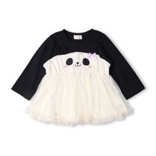 パンダ・うさぎチュール切替チュニック