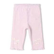 リボン付6分丈ハーフレギンス