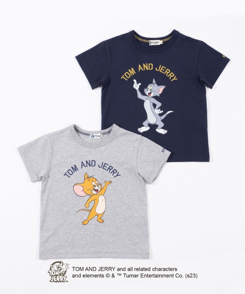 TOM＆JERRY/トムとジェリー】天竺半袖Ｔシャツ(100～130