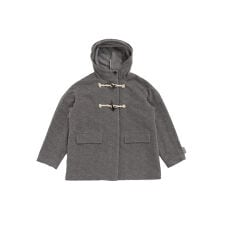 ジャンセン(Jantzen)のヘリンボンショートダッフルコート