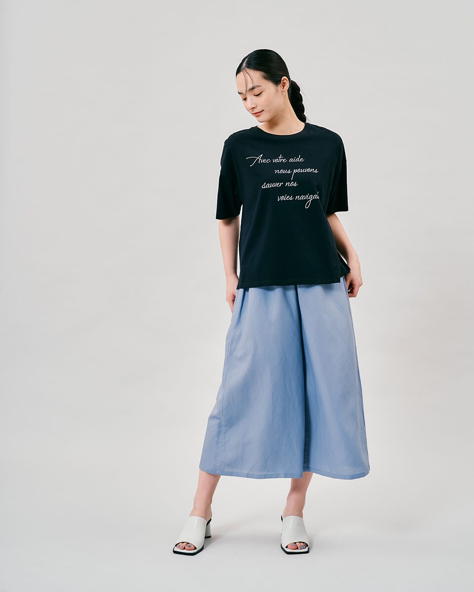 GIORGIO ARMANI ワイドパンツ リネン レーヨン GIORGIO ARMANI ワイドパンツ リネン レーヨン - メルカリ