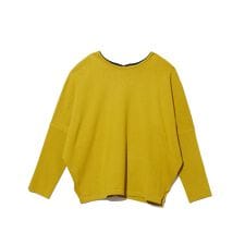 【前後2WAY】2WAYネックロングリブスリーブ