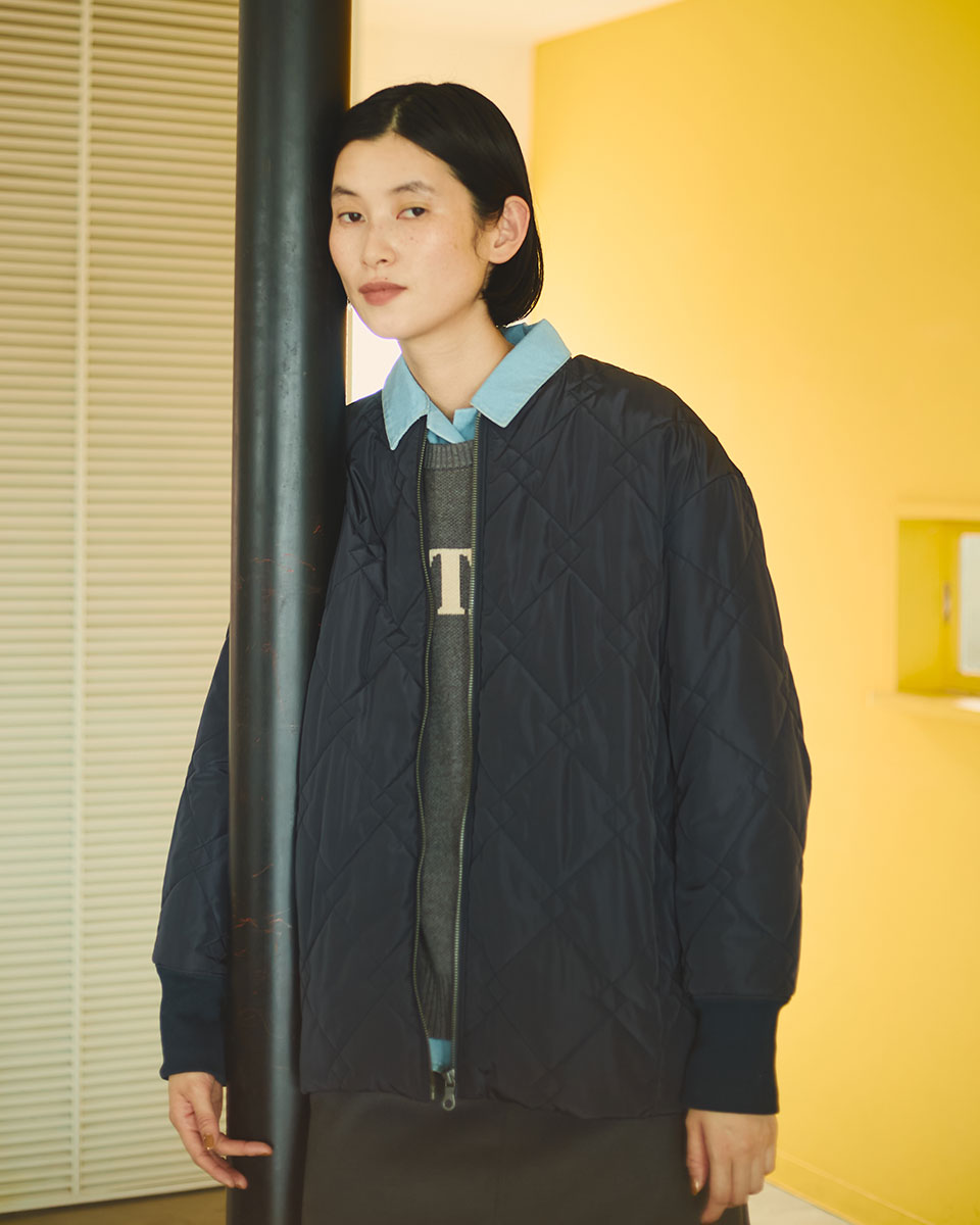 撥水】【カポック中綿】キルトジャケット | ジャンセン(Jantzen