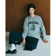 ミニ裏毛ロゴスウェット