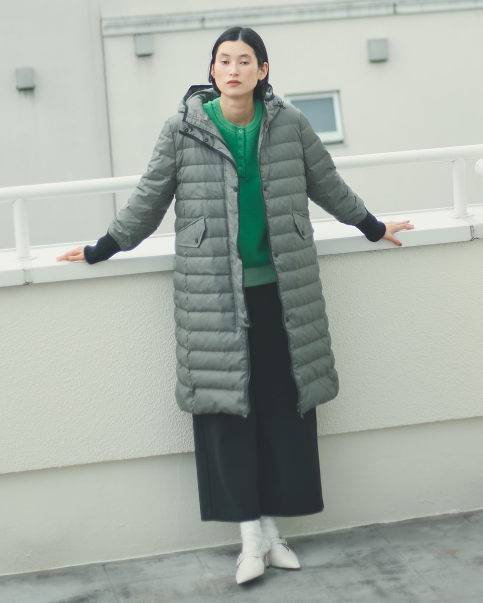 名品／撥水／抗菌防臭】ショート リサイクルダウンコート