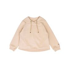 ダンボールフード風プルオーバー