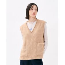 ツイードベスト