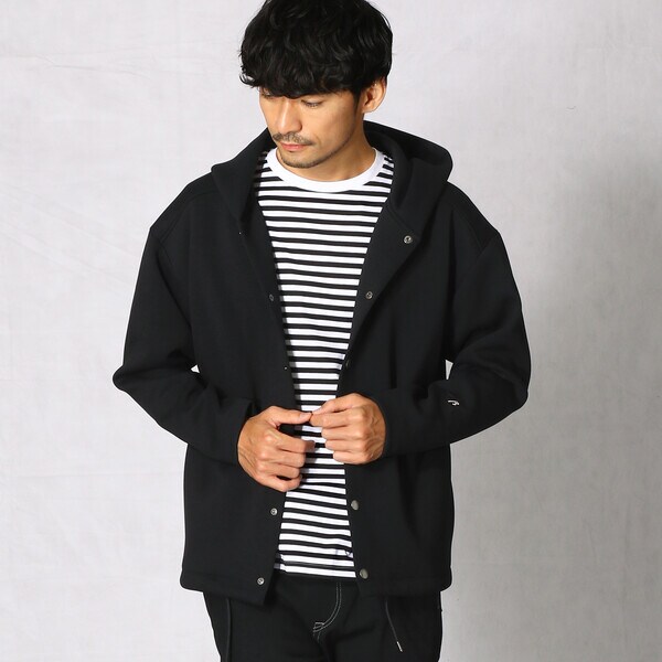 ベータ・メン 日本製 フーデッドコーチジャケット スターワッペン フーデッドコーチジャケット | ベータ・メン(BMEN