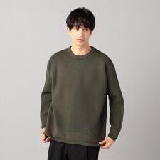 片畦スポーティー ニット