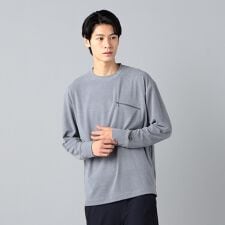 ファスナーポケット 長袖Tシャツ