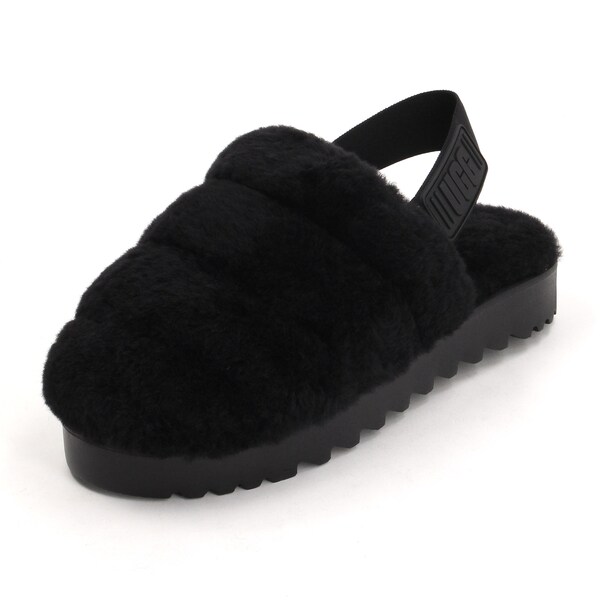 ugg womens fluffy slippers