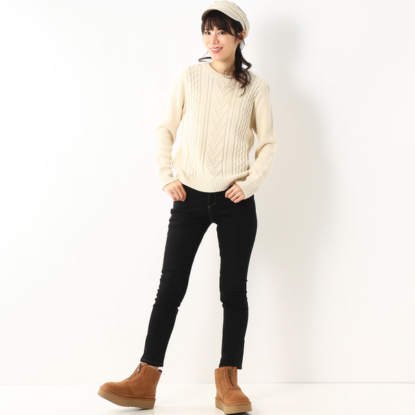 ugg アグ ニューメル プラットフォーム ジップ-