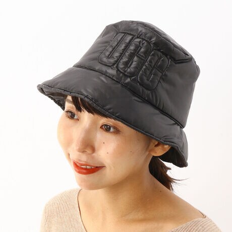 UGG/アグ/AW QUILTED LOGO BUCKET HAT | UGG | マルイウェブチャネル