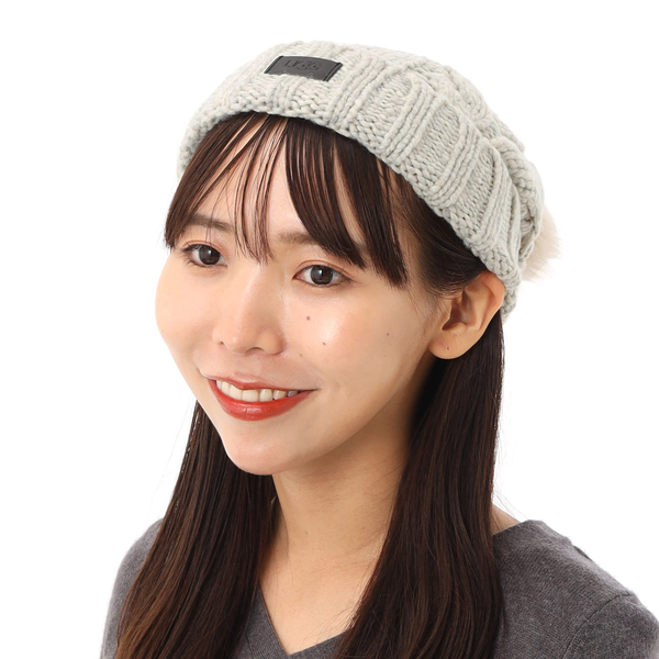 UGG/アグ/W CABLE BEANIE W POM | UGG(UGG) | 22589