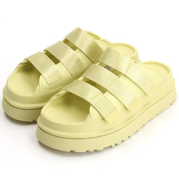 【UGG】W Goldenstar Hi スライド サンダル グリーン ロゴ 厚底 楽天市場】UGG/アグ/W GOLDENSTAR HI SLIDE/ゴールデンスター