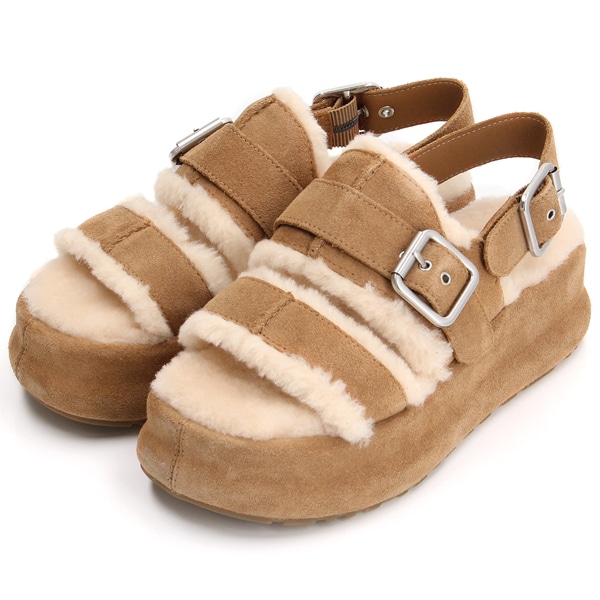 [�}���C]UGG/�A�O/ENWRAP SANDAL/�G�����b�v �T���_��/UGG�iUGG�j CHE(CHESTNUT)