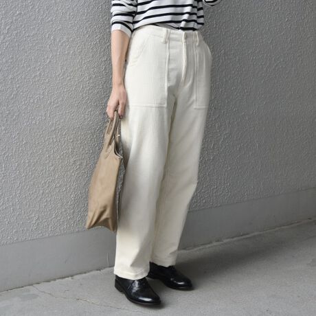 SHIPS any： STANDARD コーデュロイ ベイカー パンツ 