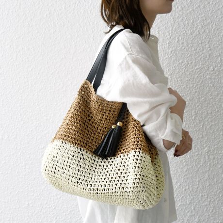 【WEB限定】SHIPS any: コマアミ トート