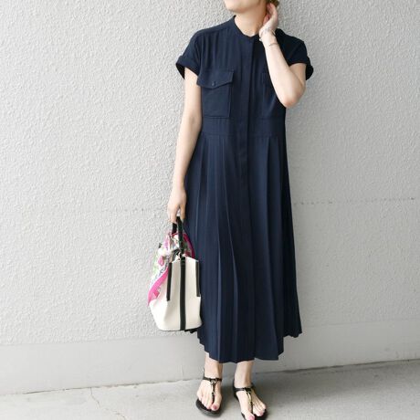 ｓｈｉｐｓ ａｎｙ ジョーゼット プリーツ シャツ ワンピース ウォッシャブル シップス エニィ Ships Any ファッション通販 マルイウェブチャネル Cb002 581 52 01