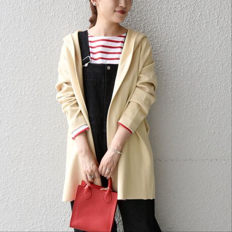 SHIPS any：フード ニット ガウン コート | シップス エニィ  