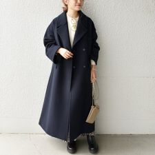 ships any ノンミュールジングウール オーバー ラペル ダブル ロングコート シップス エニィ Ships Any 724150031 ファッション通販 マルイウェブチャネル
