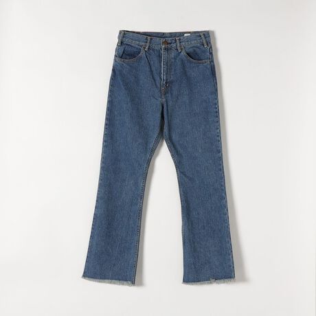 YOUNG＆OLSEN：〈ウォッシャブル〉70s HIP JEANS 
