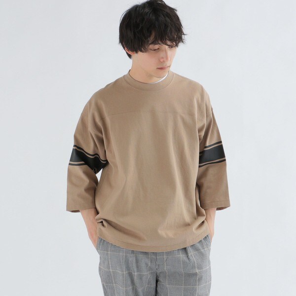 チャンピオン] 長袖Tシャツ 七分袖 丸首 綿100% Relax Fit