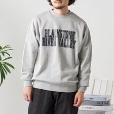 【WEB限定】SHIPS any: NATIONAL PARK プリント スウェット 23AW◇