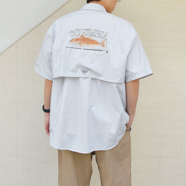 Ｃｏｌｕｍｂｉａ： ＰＦＧ OUTLET SALE バハマ アイコン 半袖 シャツ シップス エニィ 気質アップ