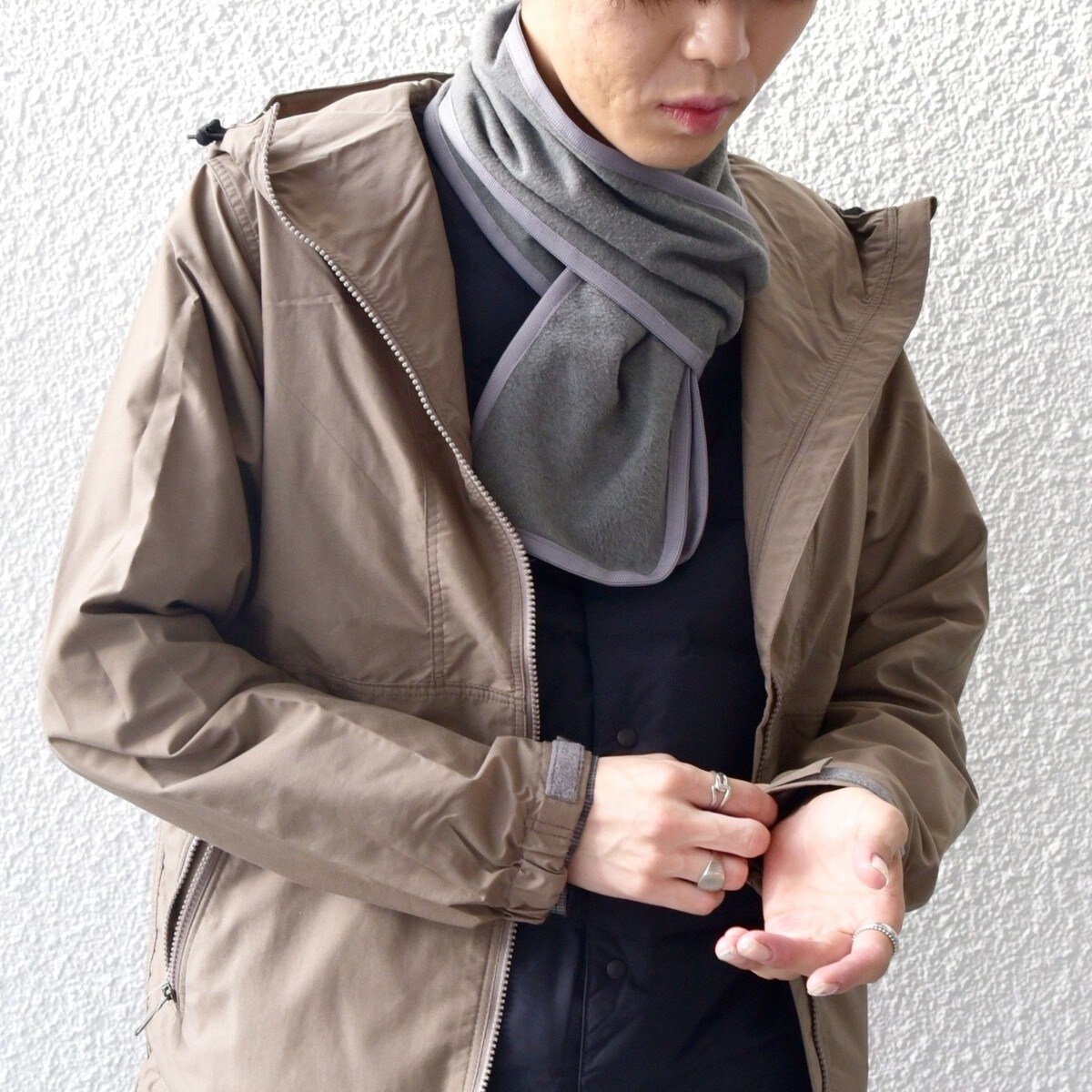 SHIPS any: ＜パッカブル＞POLARTEC フリース マフラー | シップス