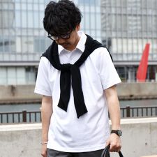 SHIPS any: 〈接触冷感・抗菌防臭・速乾等〉多機能 ジャージー 半袖 