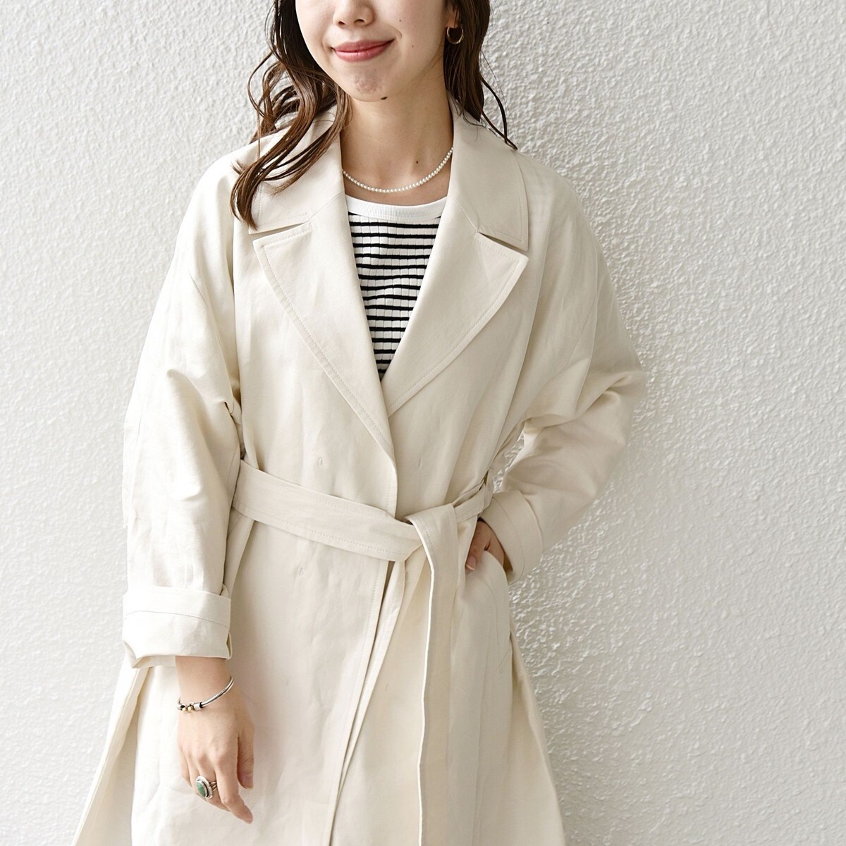 リネンチェスターコート 完売品 confect ヘビーリネンチェスターコート