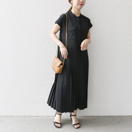 SHIPS シアートップス コンビ ジョーゼット ワンピース size M（SHIPS  