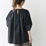 SHIPS any:〈洗濯機可能〉ミニ サッカー ティアード ブラウス 23SS 
