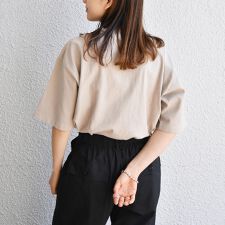 SHIPS any: ”COTTON USA”  ヘビーウェイト クルーネック ポケット Tシャツ