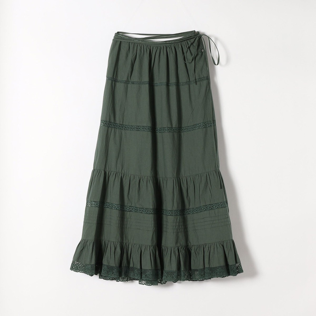 casa fline:〈手洗い可能〉レース ティアード スカート | シップス