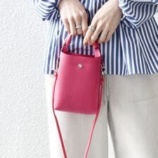 《一部予約》SHIPS any: 2WAY スクエア ミニ ショルダー バッグ