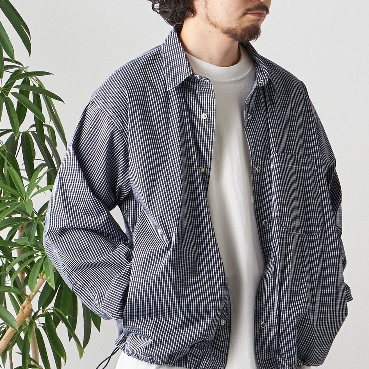 SHIPS any別注】HINSON: コード スポーツ シャツ ジャケット