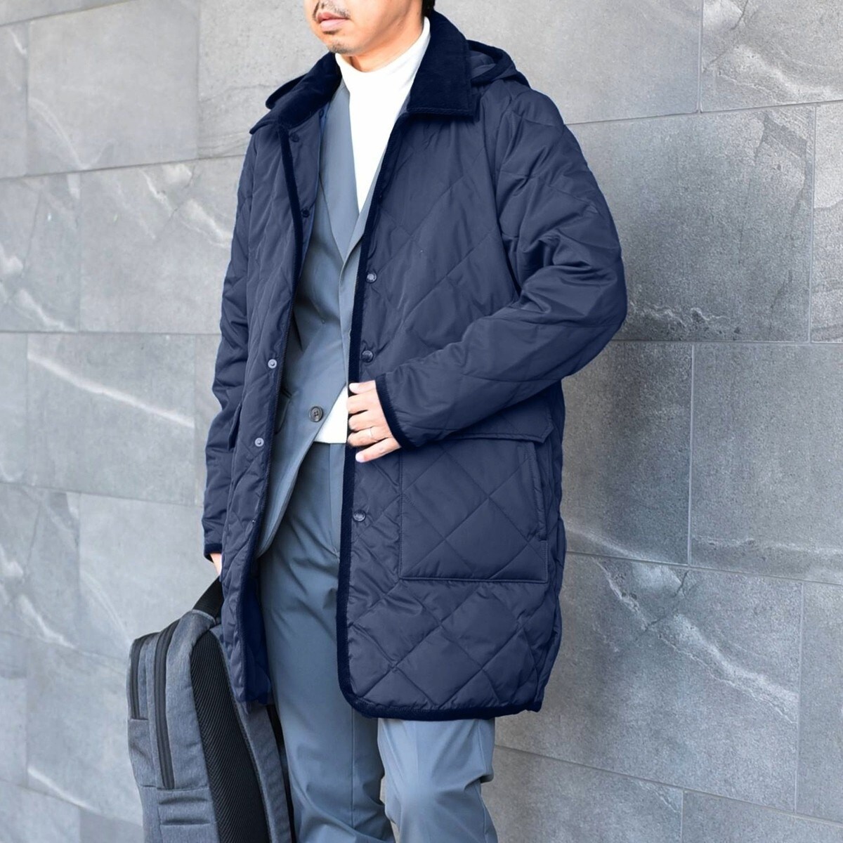 SHIPS any別注】TAION: 〈手洗い可能〉ダウン キルティング