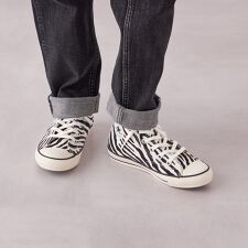CONVERSE: CHILD ALLSTAR ゼブラ ハイカット スニーカー
