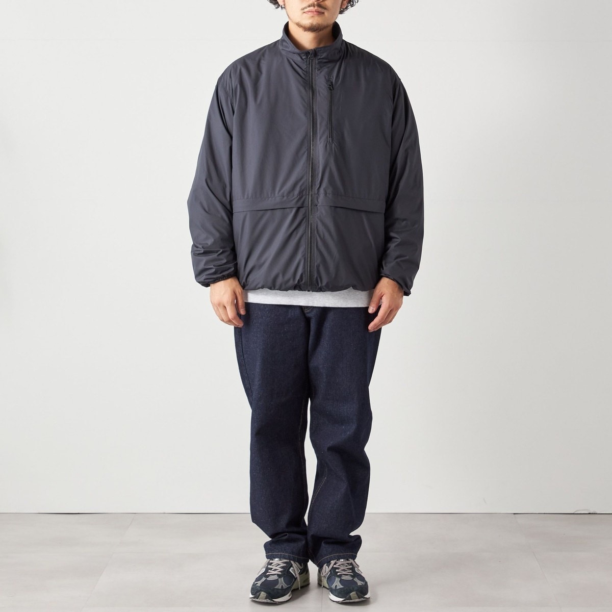 SHIPS any: 〈軽量・撥水・防風〉PERTEX(R) トラックジャケット